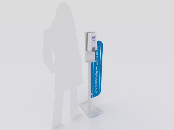 MOD-9001 Hand Sanitizer Stand with Graphic